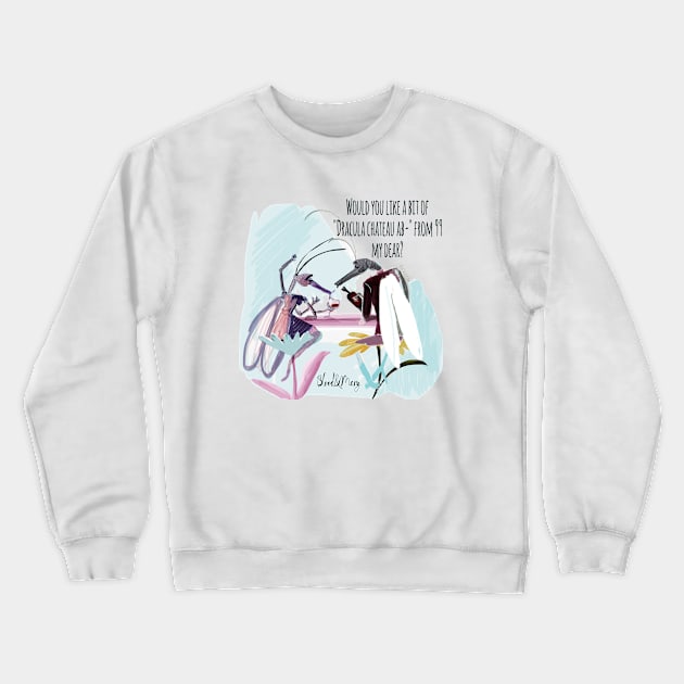 My Mosquito Valentine Crewneck Sweatshirt by belettelepink